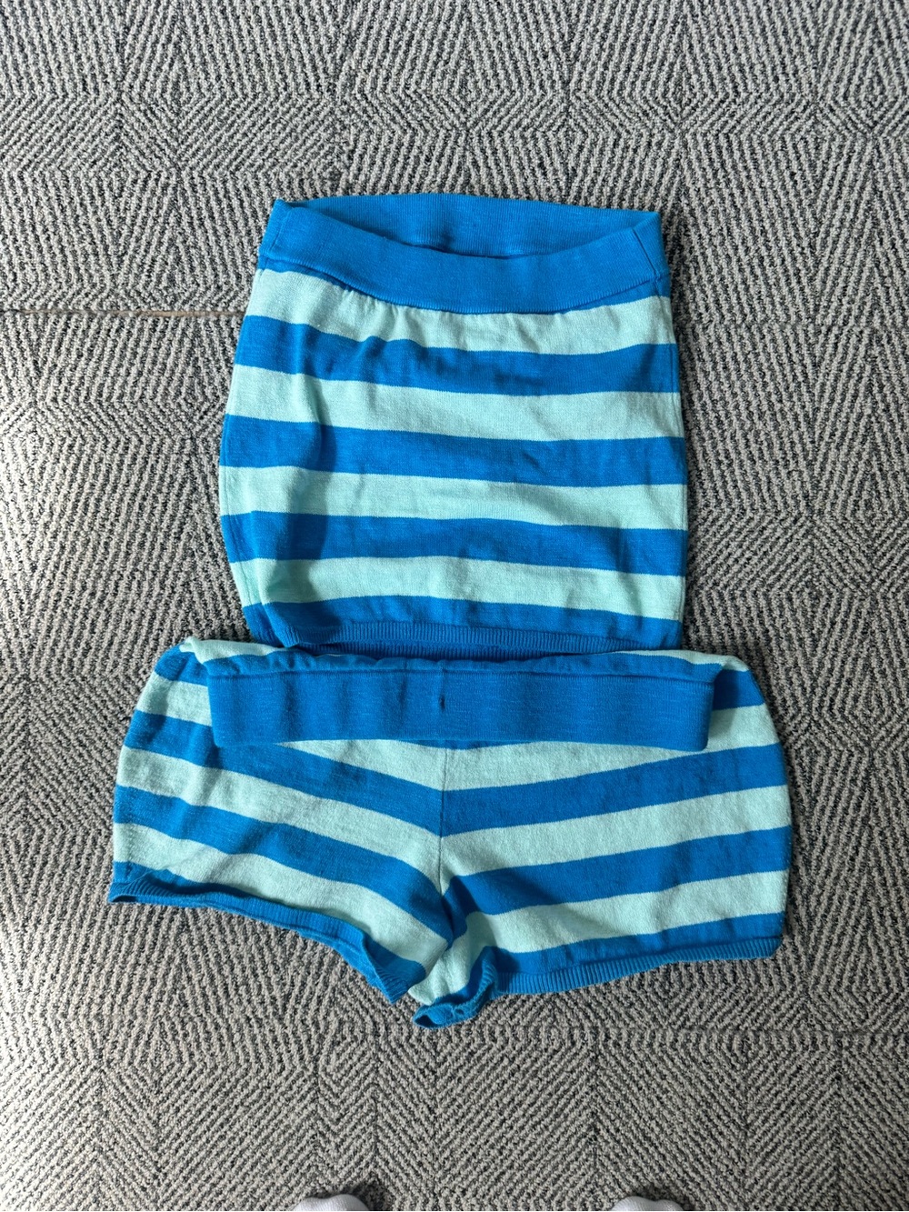 Free People Sassafrass Striped Sweater Set NWT - Picture 10 of 12